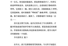 冬日梦醒：一场季节交替的感悟