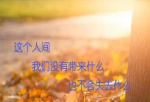 追寻梦想的路（一个人的坚持与勇气）